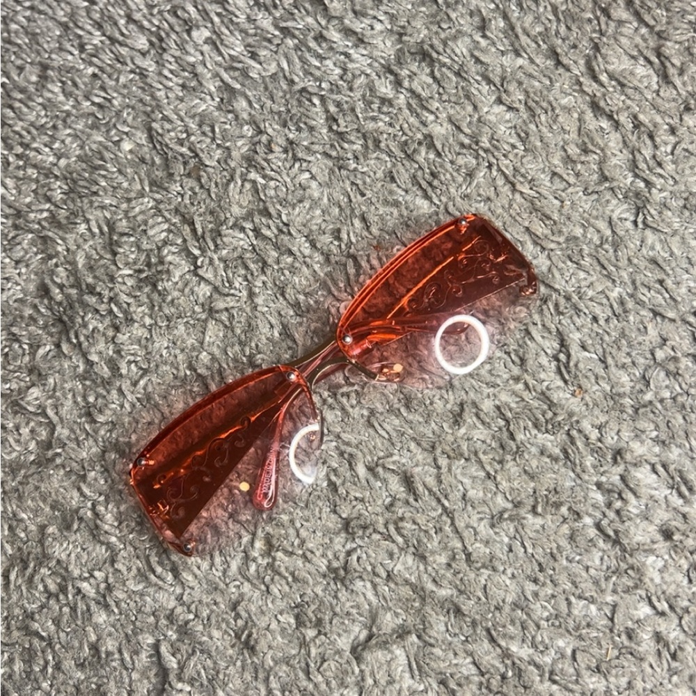 Holly Metal Pink Sunglasses
